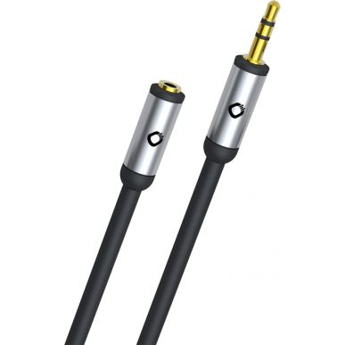 Кабель jack 3.5 мм Oehlbach PERFORMANCE i-Connect 3,5mm jack, (f)-(m) 5,0m black, D1C60036